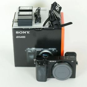 [良品 | シャッター数40,994回] SONY α6400（ILCE-6400） [ボディ ブラック] | SONY Eマウント
