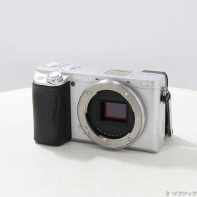 〔中古品〕 α6400 ILCE-6400 ボディ シルバー【371】