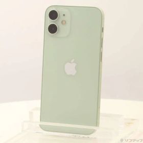 〔中古品〕 iPhone12 mini 256GB グリーン MGDW3J／A SIMフリー【349】
