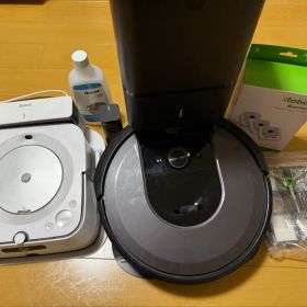 iRobot ルンバ i7+・ブラーバ m6・クリーンベース＋消耗品多数