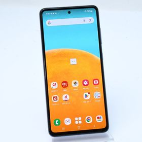 【電池良好】SIMフリー docomo Galaxy A52 5G SC-53Bオーサムバイオレット