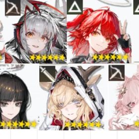 画像の所持，即時対応+合成玉の数205000+純正源石1484+10連券数x4+抽選券x8 | アークナイツのアカウントデータ、RMTの販売・買取一覧