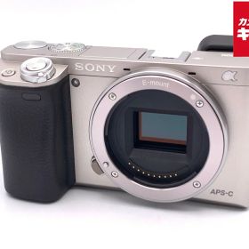 【中古】 【美品】 ソニー α6000 ボディ シルバー [ILCE-6000 S] 【ミラーレス一眼】 【6ヶ月保証】