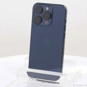 〔中古品〕 iPhone15 Pro 1TB ブルーチタニウム MTUU3J／A SIMフリー【377】