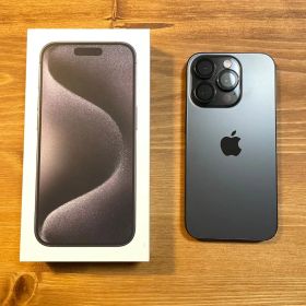 iPhone 15Pro ブラックチタニウム 128GB