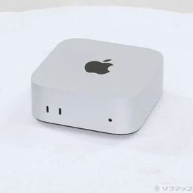 〔中古品〕 Mac mini Late-2024 MU9D3J／A Apple M4 10コアCPU_10コアGPU 16GB SSD256GB シルバー 〔15.7 Sequoia〕【262】