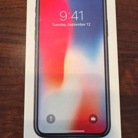 Apple iPhone X 256GB スペースグレー