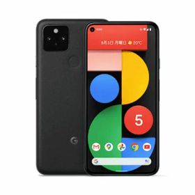【SIMロック解除済】au Google Pixel5 G5NZ6 128GB Just Black Google 当社3ヶ月間保証 中古 イオシス