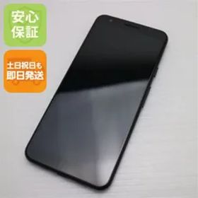 新品同様 SoftBank Google Pixel 3a 64GB ジャストブラック スマホ 土日祝発送 即日発送 05000