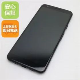 超美品 Google Pixel 3a ジャストブラック スマホ 本体 白ロム 土日祝発送OK 06000