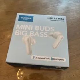 soundcore LIFE P2 MINI ワイヤレスイヤホン ホワイト