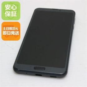 良品中古 901SH ブラック スマホ 本体 白ロム 中古 土日祝発送OK 06000