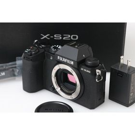 【全額返金保証】美品｜富士フイルム FUJIFILM X-S20 ボディ（センサー清掃済） CA01-M5403-2J4