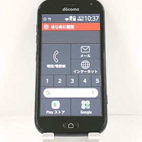 らくらくスマートフォン me F-01L ドコモ ブラック c13960