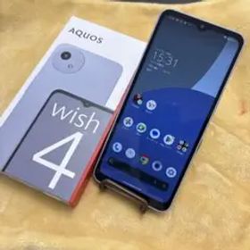AQUOS wish 4 ブルー 64GB