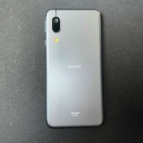 アクオス(AQUOS)のSHARP AQUOS sense3 basic SHV48 グレー(スマートフォン本体)