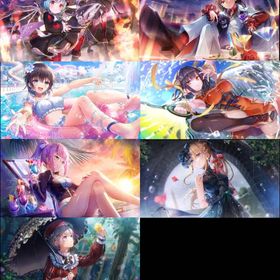 SS21体分 ユニゾン豊後 アドミラル柳 水着蒼井 愛憐すもも 李映夏 水着樋口 哀情つかさ | ヘブバン(ヘブンバーンズレッド)のアカウントデータ、RMTの販売・買取一覧