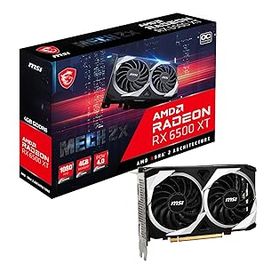 【中古】【未使用】MSI Radeon RX 6500 XT MECH 2X 4G OC グラフィックスボード VD7987