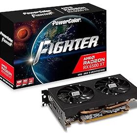 【中古】POWERCOLOR グラフィックボード AMD Radeon RX6500XT GDDR6 4GB 搭載モデル 【国内正規代理店品】 AXRX 6500XT 4GBD6-DH/OC