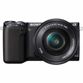 【中古】ソニー SONY α NEX-5R パワーズームレンズキット ブラック NEX-5RL/B
