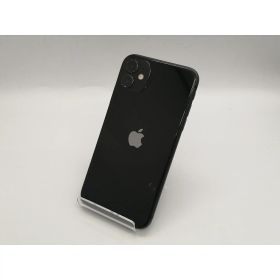 【中古】Apple docomo 【SIMロック解除済み】 iPhone 11 64GB ブラック MWLT2J/A【広島本通】保証期間1ヶ月【ランクC】