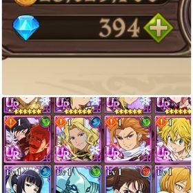 【リセマラ垢⑦】ダイヤ394個+マーリンエスカ+UR共存 | グラクロのアカウントデータ、RMTの販売・買取一覧