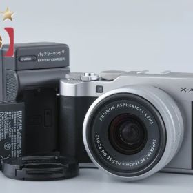 FUJIFILM 富士フィルム 【中古】FUJIFILM 富士フイルム X-A5 レンズキット シルバー ミラーレスカメラ