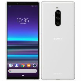 【未使用・本体のみ】 SIMフリー 802SO SONY Xperia 1 ホワイト 利用制限▲(赤ロム永久保証) 送料無料