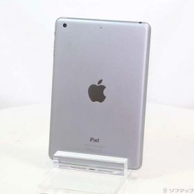 【中古】Apple(アップル) iPad mini 2 16GB スペースグレイ ME276J／A Wi-Fi 【258-ud】