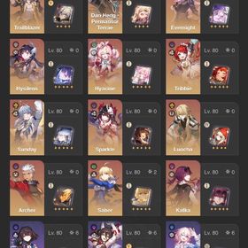 💔急ぎ今日まで🌠スタレ引退 長夜月完凸餅・セイバー2凸餅など | 崩壊スターレイル(崩スタ)のアカウントデータ、RMTの販売・買取一覧