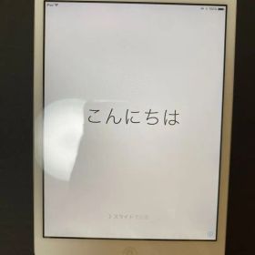 iPad mini 本体 Wi-Fiモデル 第一世代 ホワイト&シルバー