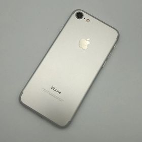 SIMフリー バッテリー容量84％ iPhone7 32GB シルバー シムフリー au