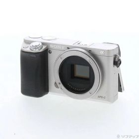 〔中古品〕 α6000 ボディ シルバー ILCE-6000【295】