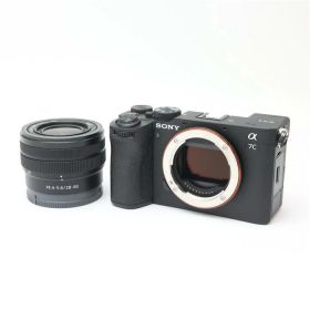 【中古】 《良品》 SONY α7C II ズームレンズキット ILCE-7CM2L B ブラック [ デジタルカメラ ]