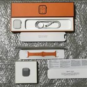 新品、未使用 Apple Apple Watch HERMES Series8 41mm Cellular シルバーステンレススチールケース