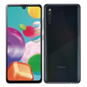 Galaxy A41 SCV48 Black【UQmobile版 SIMフリー】 SAMSUNG 当社3ヶ月間保証 中古 イオシス