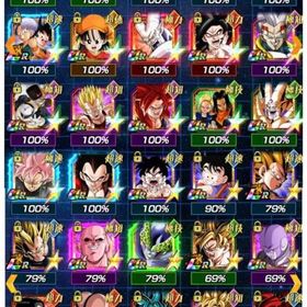 引退データ(値下げ交渉、ご質問歓迎) | ドッカンバトルのアカウントデータ、RMTの販売・買取一覧