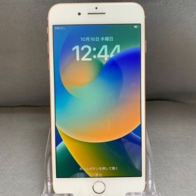 美品 国内版 SIMフリー iPhone8 Plus 64GB ゴールド色
