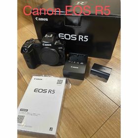 キヤノン(Canon)の 保証付き/ミラーレス一眼カメラCanon EOS R5 ボディー EOS R5(ミラーレス一眼)