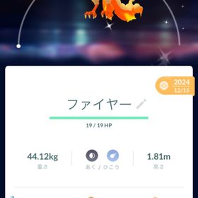 ガラルファイヤー 色違い | ポケモンGOのアカウントデータ、RMTの販売・買取一覧
