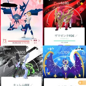 神垢💫個体値MAX1018体 色違い1000体 高個体&色違い豊富引退垢 | ポケモンGOのアカウントデータ、RMTの販売・買取一覧