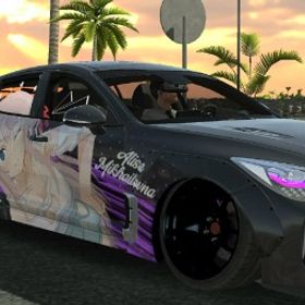 Kia stinger(痛車) | Car Parking Multiplayerのアカウントデータ、RMTの販売・買取一覧