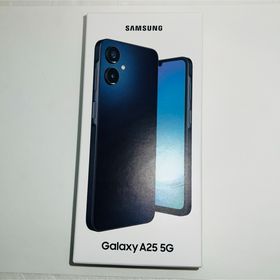ギャラクシー(Galaxy)のSIMフリー★新品未使用☆au Galaxy A25 5G SCG33★ブラック(スマートフォン本体)