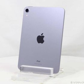 〔中古〕Apple(アップル) iPad mini 第6世代 64GB パープル MK7R3J／A Wi-Fi〔262-ud〕