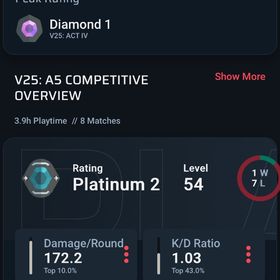引退垢、サブ垢！スマーフに！ | VALORANT(ヴァロラント)のアカウントデータ、RMTの販売・買取一覧