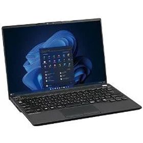 FUJITSU 富士通 FMVU8109FP 富士通 LIFEBOOK U9313/RX Windows 11 Pro 13.3型（インチ） Core i5 メモリ16GB SSD 256GB 1920×1200 Webカメラ有り Bluetooth v5.3 Office有り 1.0kg未満 ブラック系