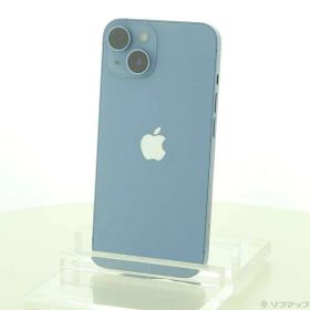 〔中古品〕 iPhone14 128GB ブルー MPVJ3J／A SIMフリー【352】