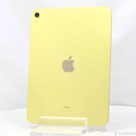 〔中古品〕 iPad 第10世代 64GB イエロー MPQ23J／A Wi-Fi【371】