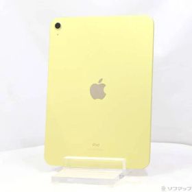 〔展示品〕 iPad 第10世代 64GB イエロー MPQ23J／A Wi-Fi【371】