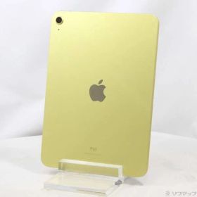〔中古品〕 iPad 第10世代 64GB イエロー MPQ23J／A Wi-Fi【305】